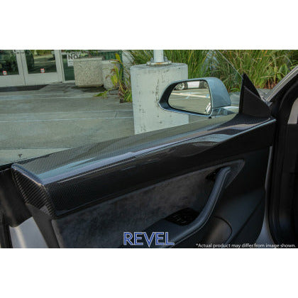 Revel GT Dry Carbon Door Trim (Front Left & Right) Tesla Model 3 - 2 P –  IMR America